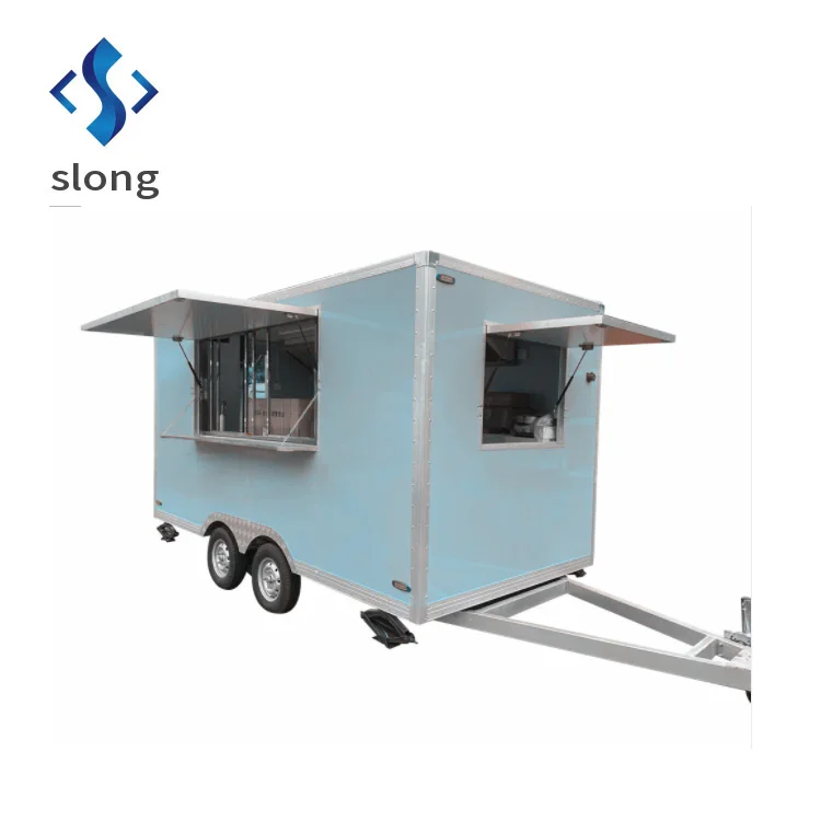Affordable 4.5m full-service dining car American custom-made dining car with full kitchen equipment