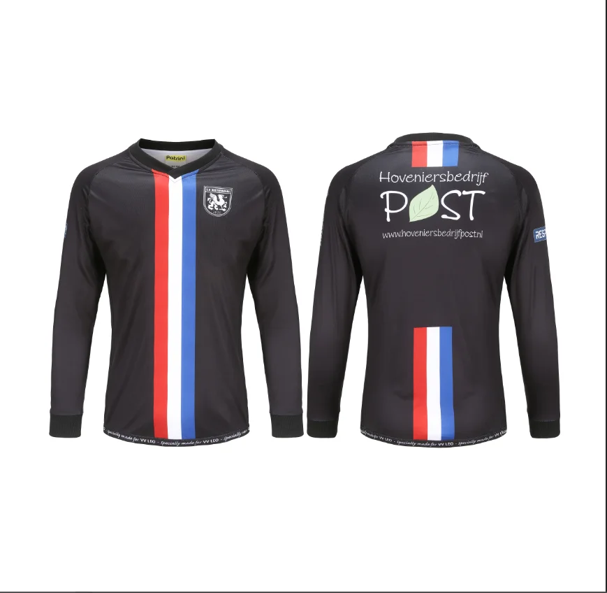 Dblue Autumn And Winter High Quality Soccer Training Tracksuit Custom Polyester Soccer Wear Quick Dry Football Jersey