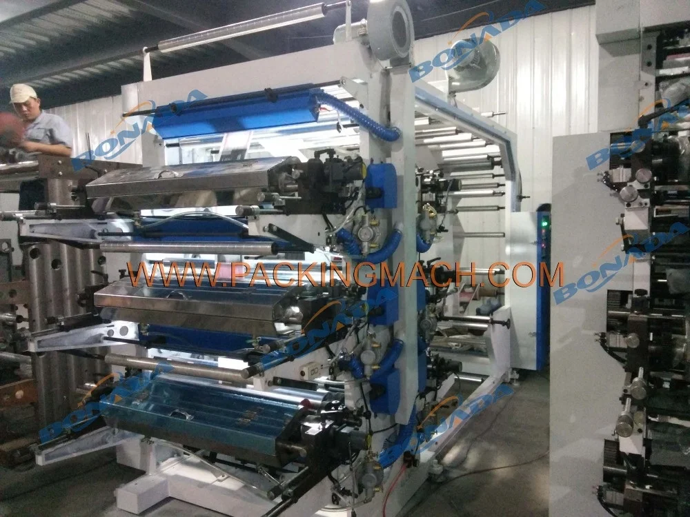 YT Series 6 color Flexography Equipment/Flexo Press Printing/Flexo Manufacturing