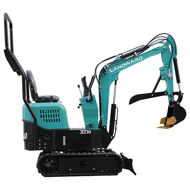 Small Hydraulic Crawler Excavator Agriculture Mini Digger 1 Ton Mini Trencher Excavator 1000kg