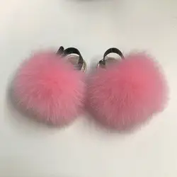 Fox fur slides vendors true fox fur slides for women fox fur slippers kids color