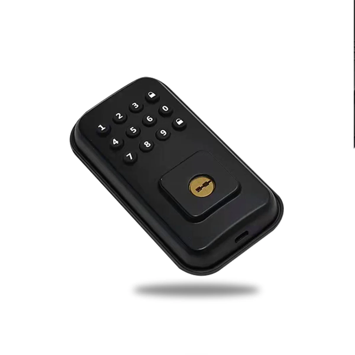 Granular key password keypad number lock USB emergency charging smart lock