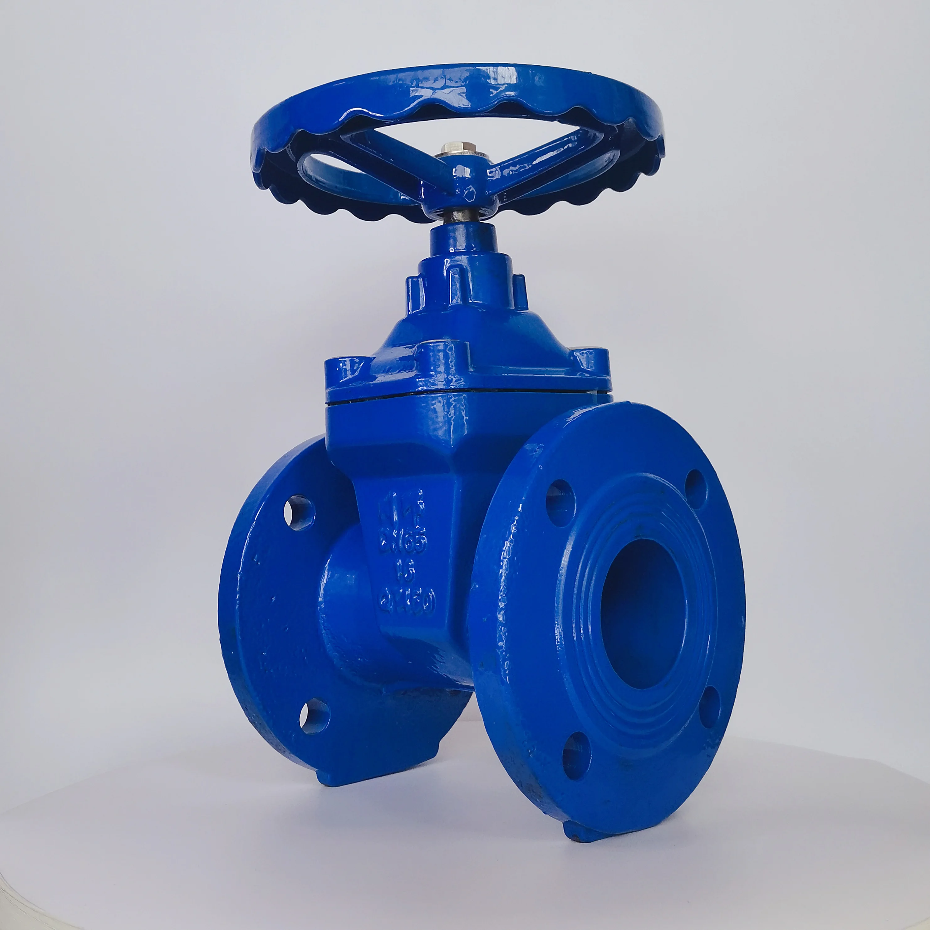 Chuanqiong brand water valve stems of flange ductile iron soft seal gate valve part of high-quality valve body