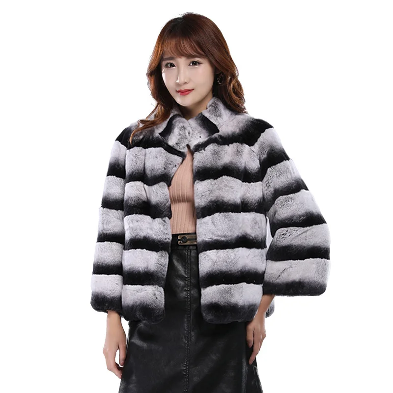 2022 High Quality Real Fur Coat Women Fur Winter Jacket Real Fur Jacket Female Thick Luxury Jacket