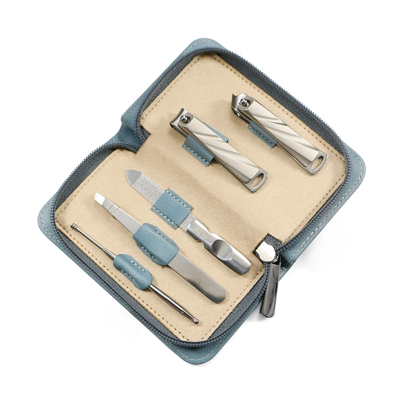 Hot# Miss You  5 Pcs/set Personal Manicure Nail Tools Nail Clippers Kit Manicure Pedicure Set