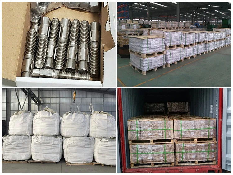 ss304 stainless steel concrete expansion wedge anchor bolts nuts harware fasteners price gi galvanized screws m8 m10 m12 m14 m20 m24 foundation l j hook drop in anchors sleeve through bolt manufacturer