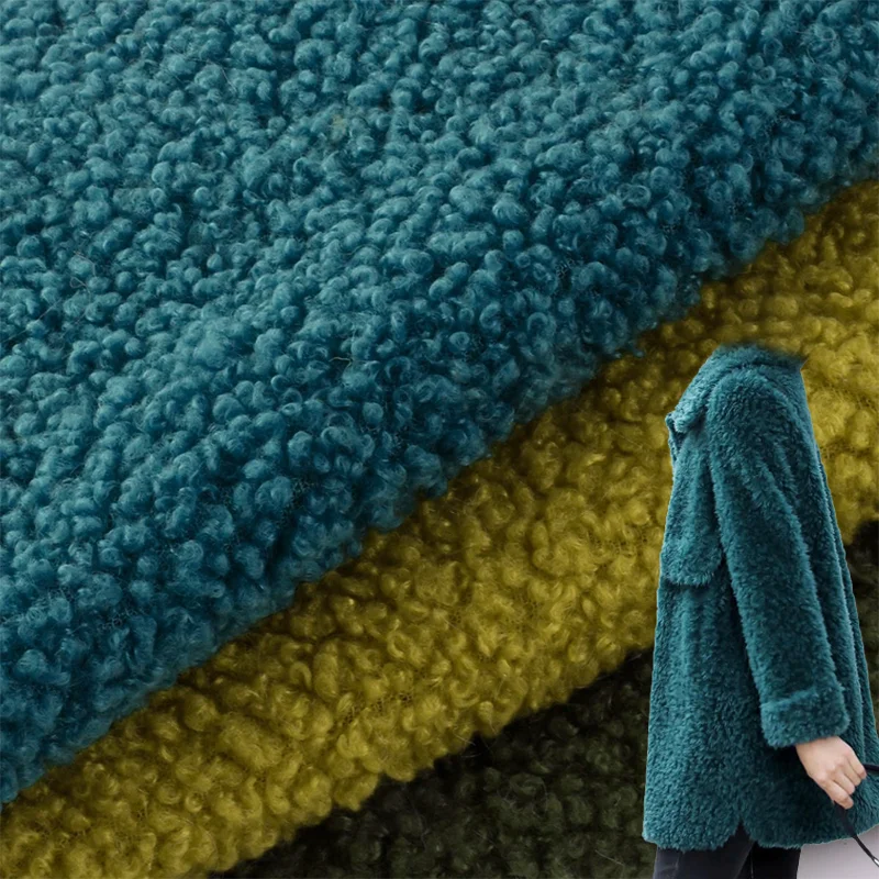 Новейшие товары обивка одежды мебель полиэстер 240 г шерстяная ткань плюшевая