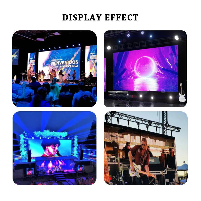 full color advertising rental screen splicing billboard Easy quick installing video wall panel screen for advertising