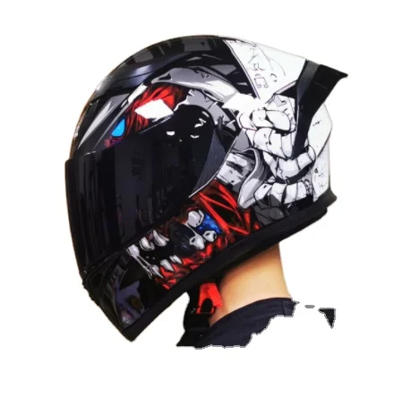 New  Full Face Dual Lens motorcycle helmet  Men Racing Motorcycle motorcycle safety helmet