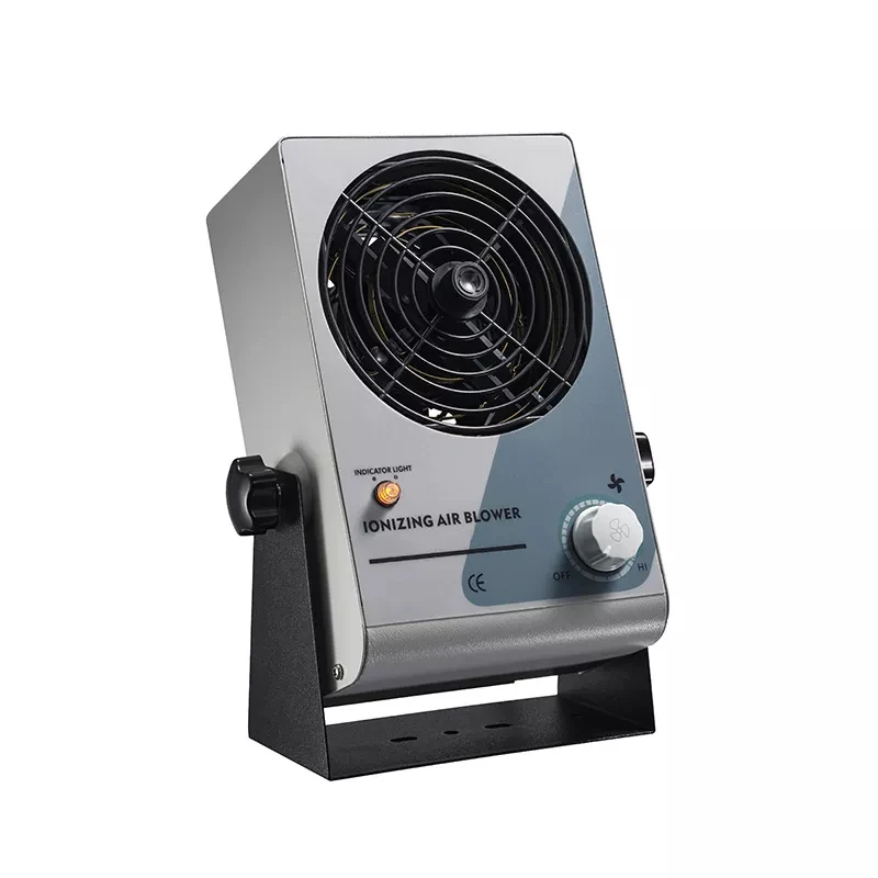 AC Industrial Lab Ionizer With filter TableTop Dust Removal Anti-Static Electrostatic Electronic Overhead Ionizing Air Blower