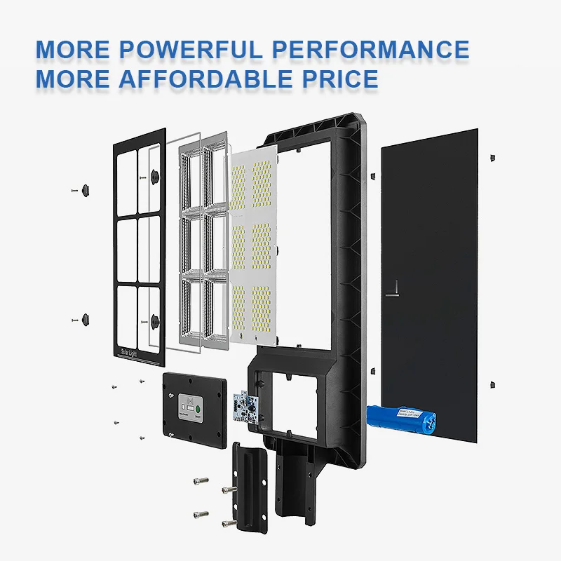 Super Bright IP65 Waterproof Outdoor Highway Project Road Light 60W LED Solar Street Lamp