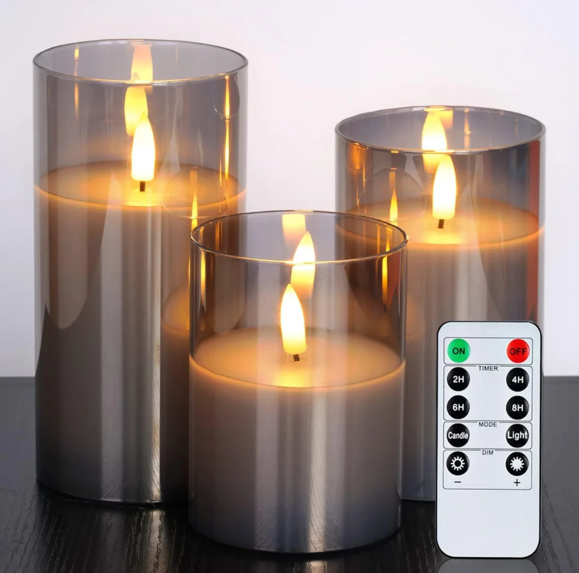 chaozhou great flameless candles led candle set indoor flameless candles with remote control