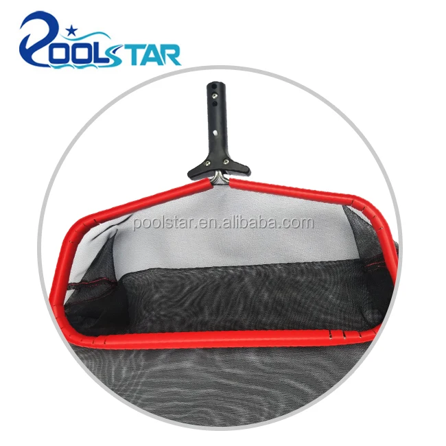 Heavy Duty Aluminum Frame Swimming Pool Accessories Large Deep Bag Leaf Rake Pool Skimmer Net for Pool Spa Pond Fountain