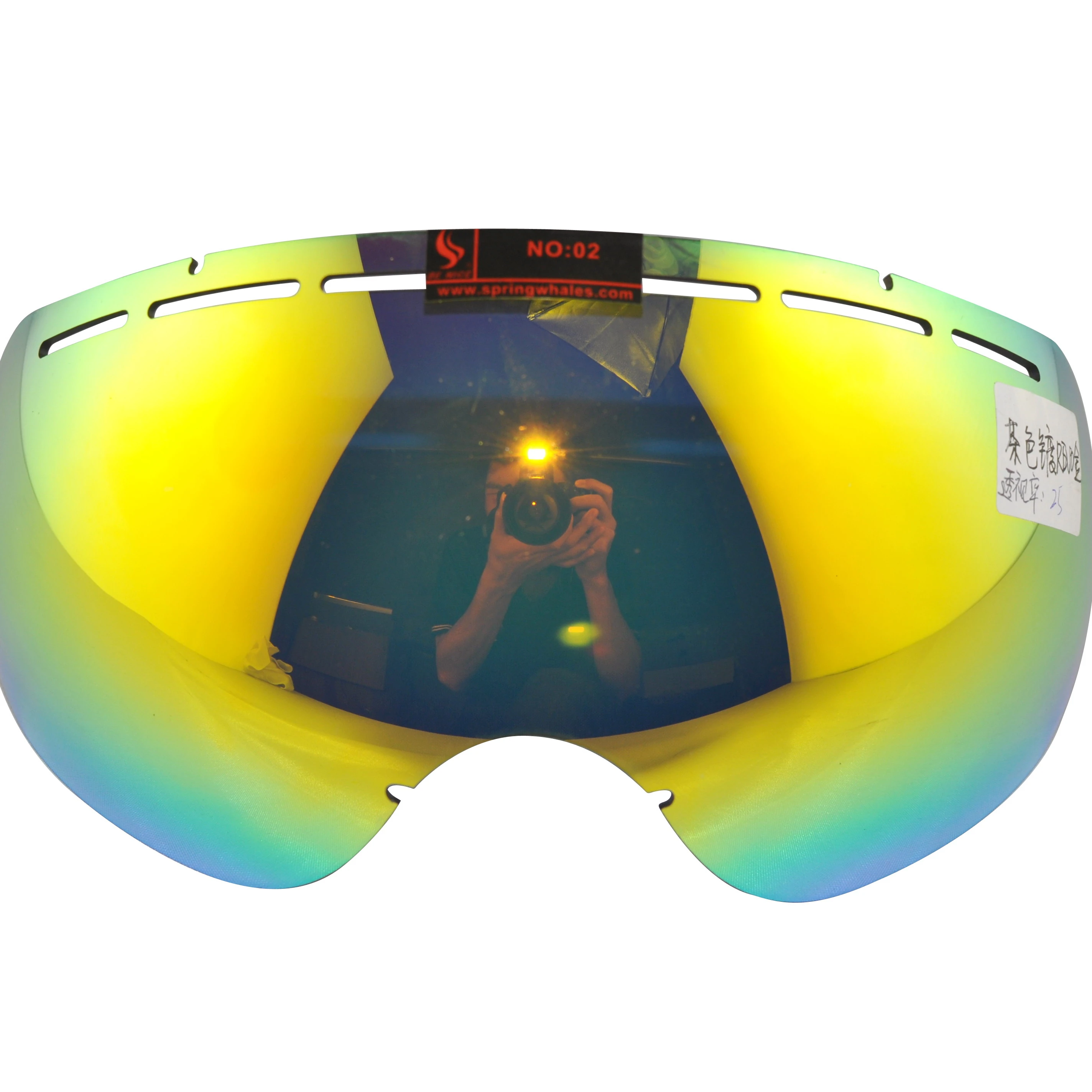  Запасные линзы BE NICE из поликарбоната для лыжных очков защита UV400 100% от запотевания 100