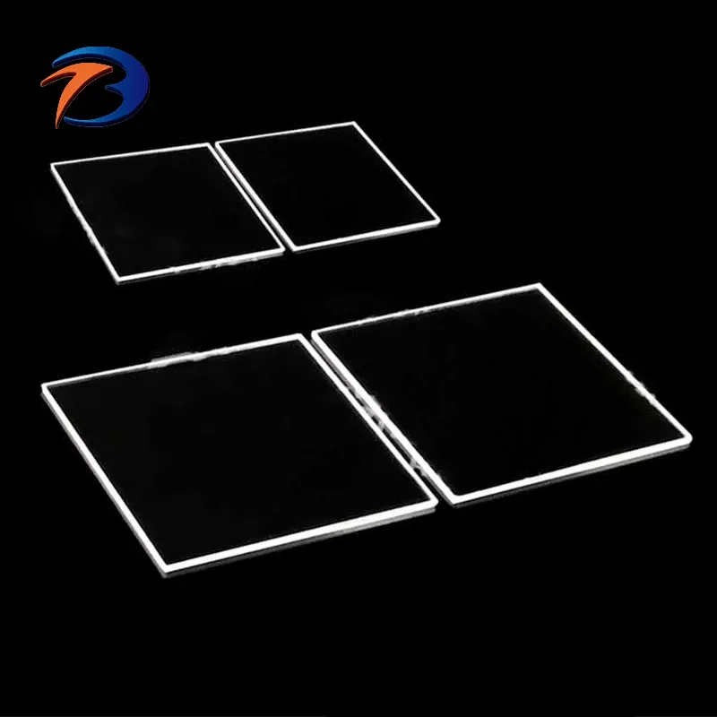 Customized Optical Sapphire Glass 2inch thickness 0.43mm Protective Window Lens