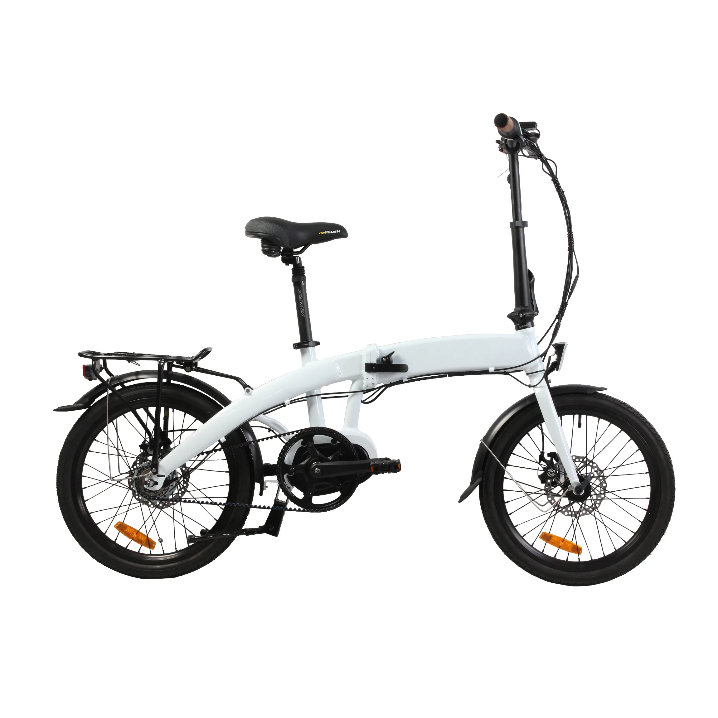 20 inch Belt drive Electric Bike Bafang M200 M410 M820 36v 250w mid drive Electric Bicycle Folding EBike with Nexus inner 8