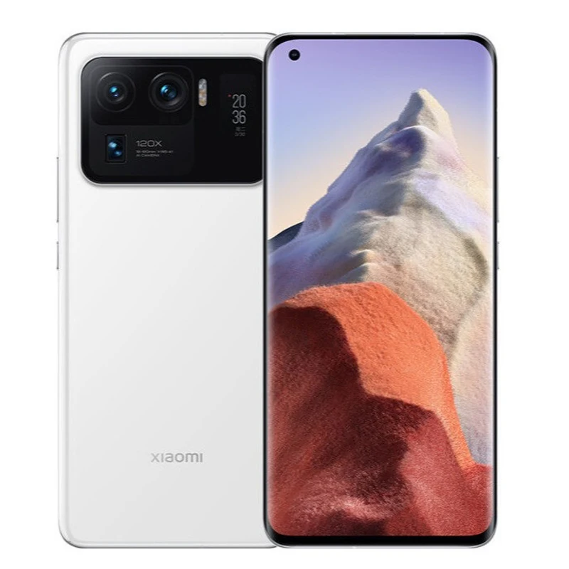 
Original Xiaomi Mi 11 Ultra Smartphone 8GB RAM 256GB ROM Octa Core 50MP 120X Zoom Camera 5000mAh Battery IP68 67W Flash Charge 