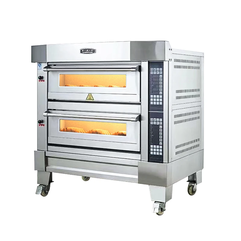 Automatic Cake and Bread gas oven for bakery