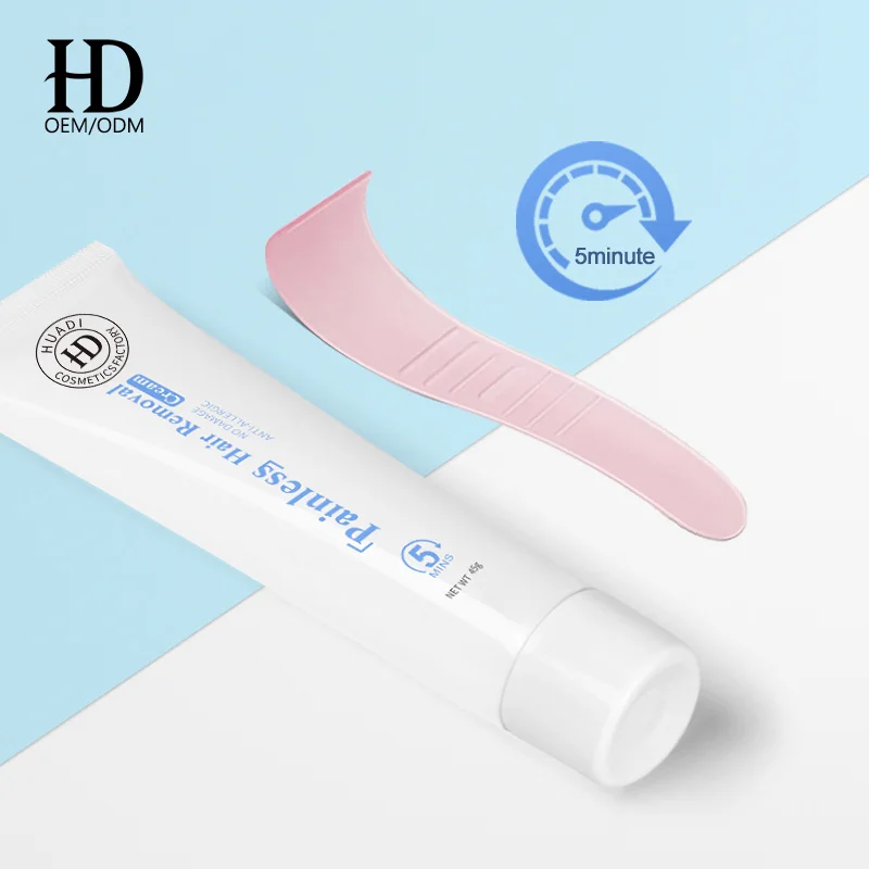 
OEM Private Label Hair Removal Cream for Men, Permanent Painless Depilatory, Used on Bikini, Underarm, Chest, Back, Legs and Arm 
