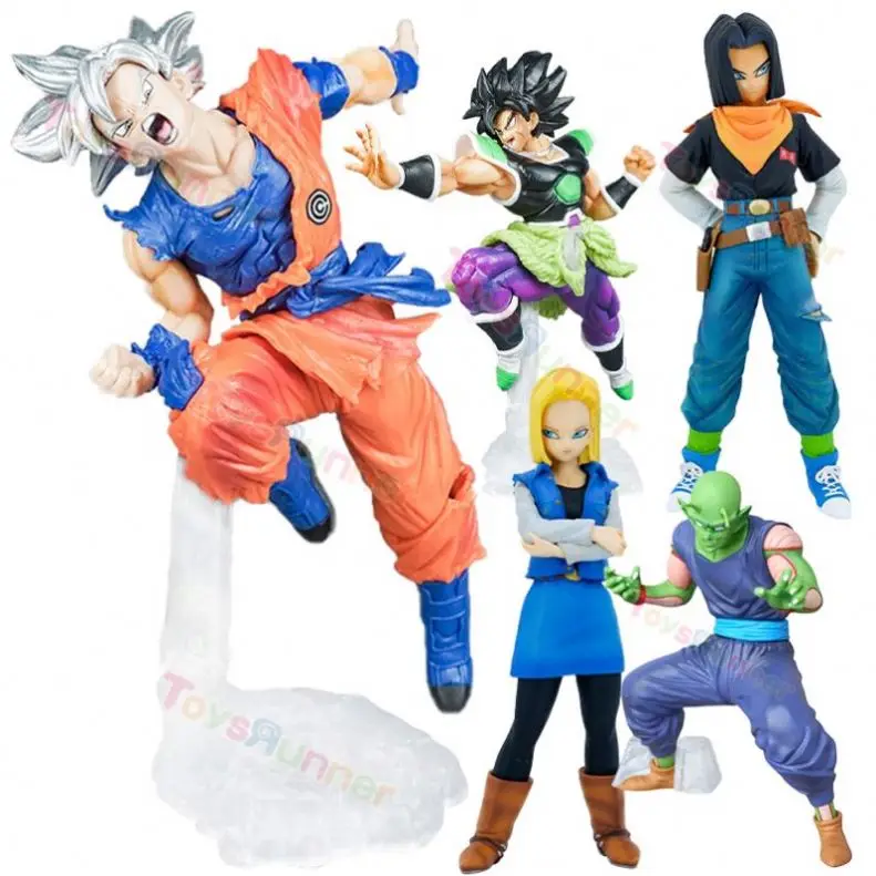 Goku Action Figure Super Saiyan Dragon Z Balls Samurai Goku Broly Vegeta Freeze Gohan Pvc Goku Action Figure For Children