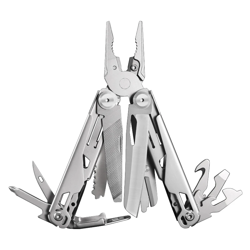 18 in 1 Survival Pocket Multifunction Folding Full Locking Multi Tool Combination Camping Multitool Pliers