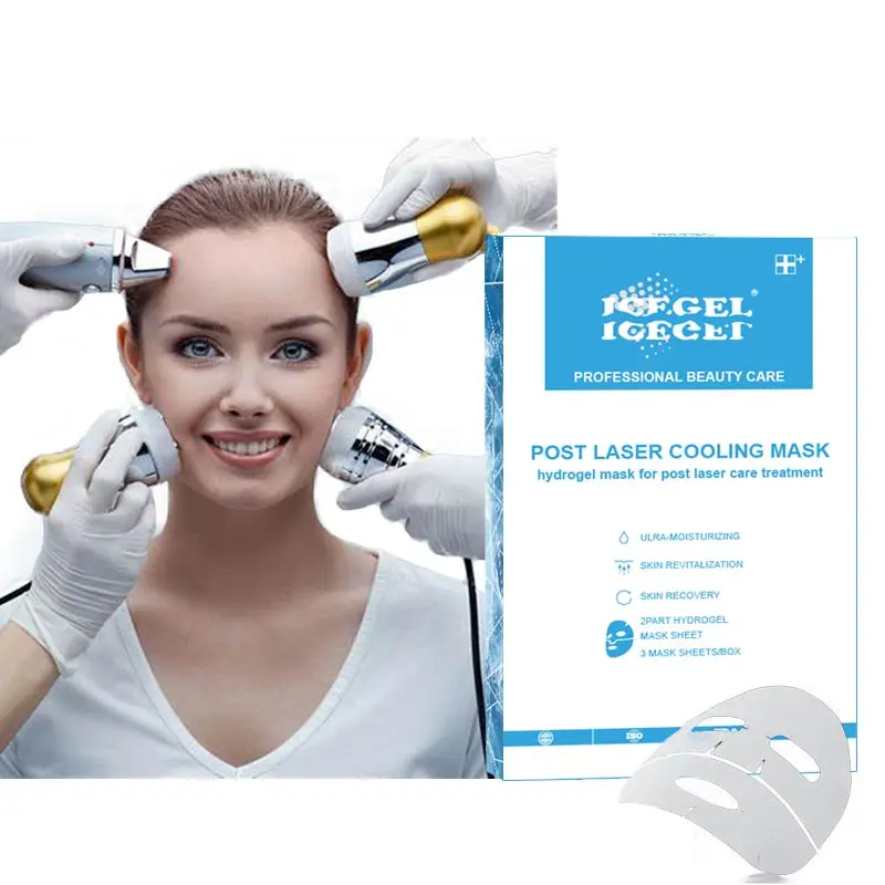 China Manufacturer Laser Post-Treatment Hydrogel Mask Safety Improves Skin Condition Immediately 2024 Hot Sale Skin Care