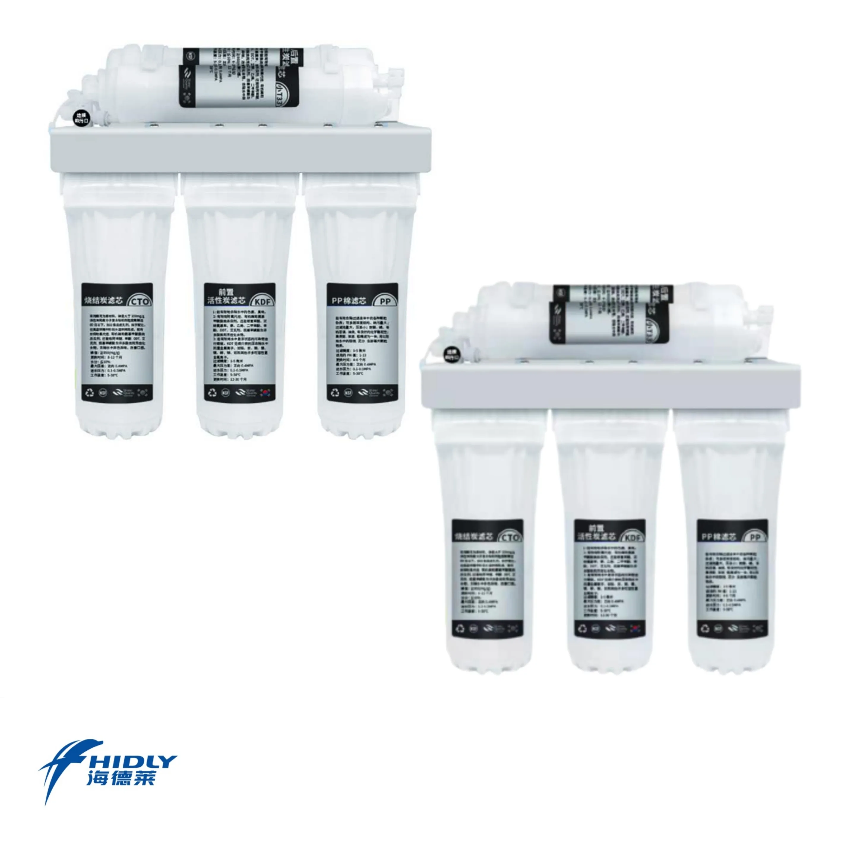 Oem Mini Ultrapure Membrane 6-10 Suspended Backwater Filter System Ultrafiltration Water Purifier