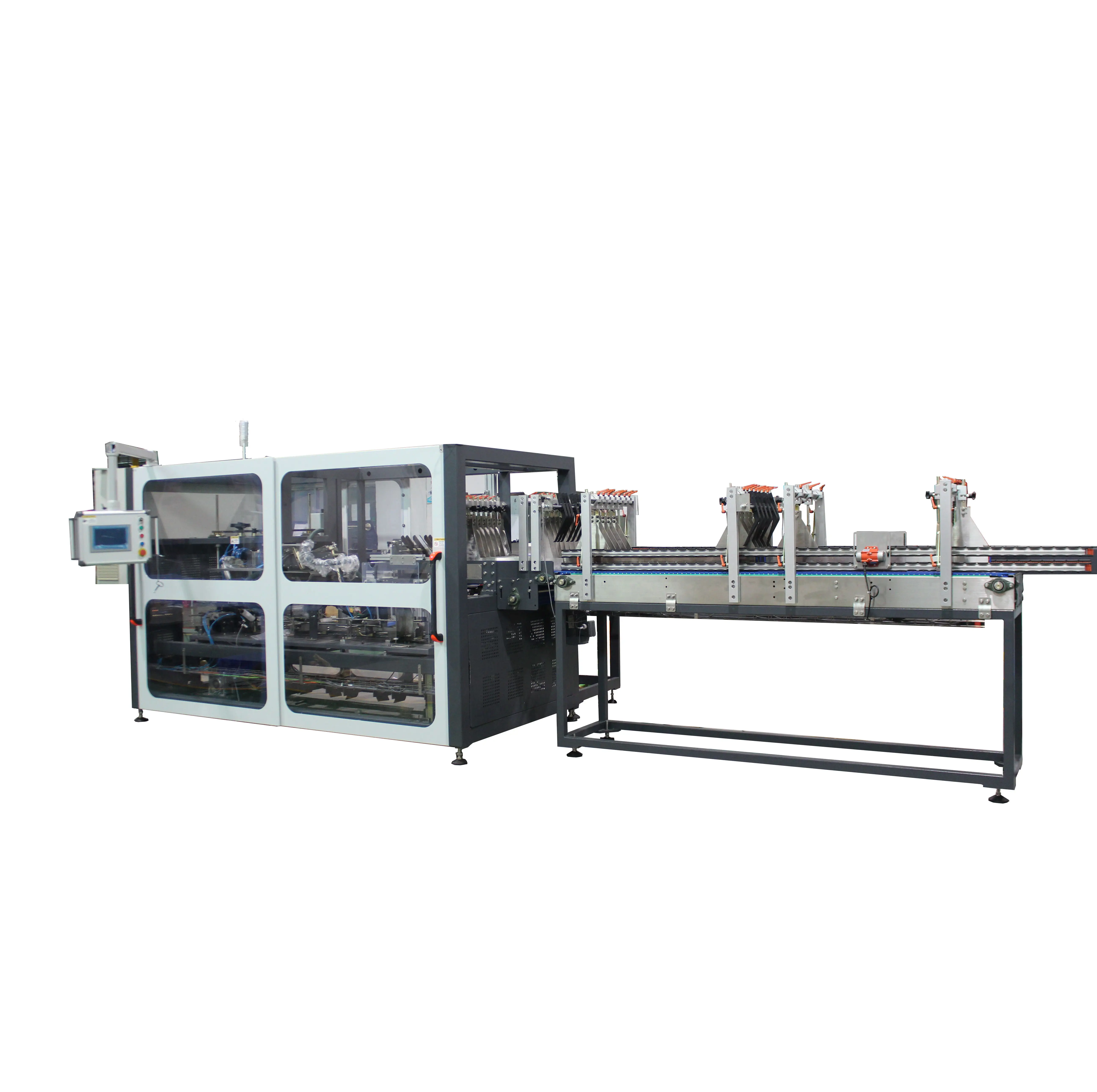 Wrap around carton packer drop type for 15 cartons per minute water beverage production case packer