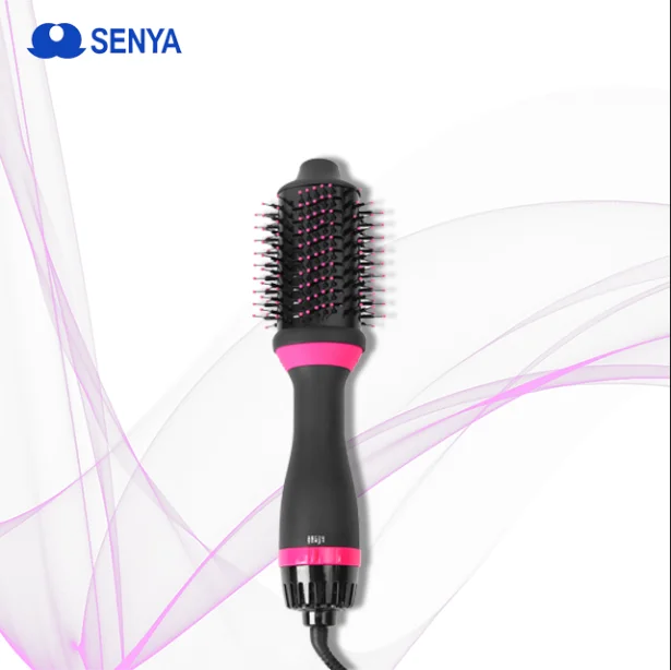 Care Negative Ion Heated Rollers Curlers Hair Straightener Brush With Clips Balance Curler