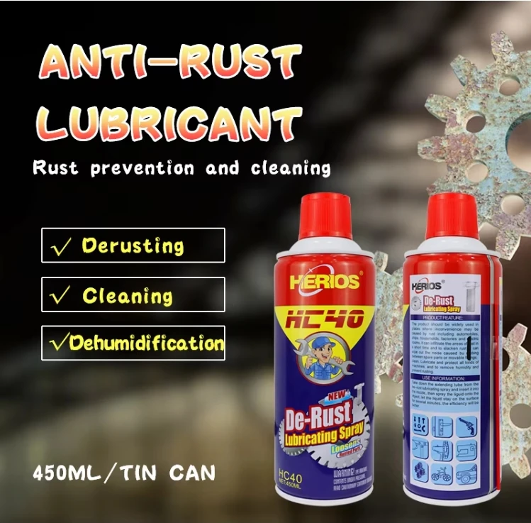 Multi-purpose Anti Rust Oil Rust Remover Spray Anti-rust Lubricant Spray