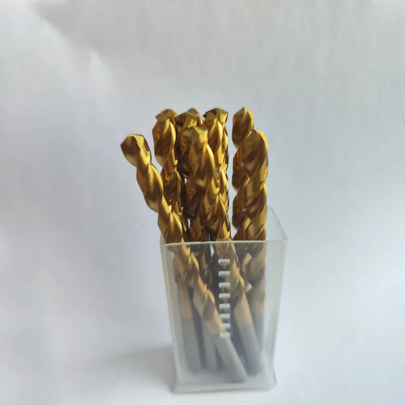 Factory Industrial Grade German HSS M35 Cobalt 5% Parallel Shank Coated Twist Drill High-Strength Eccentric Twist 3mm Drill Bit