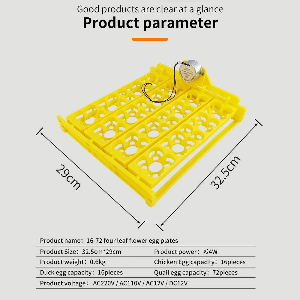Wholesale 16 Chicken Eggs Quail Bird Goose Pigeon Duck Parrot Farm Poultry with Motor Automatic Egg Incubators