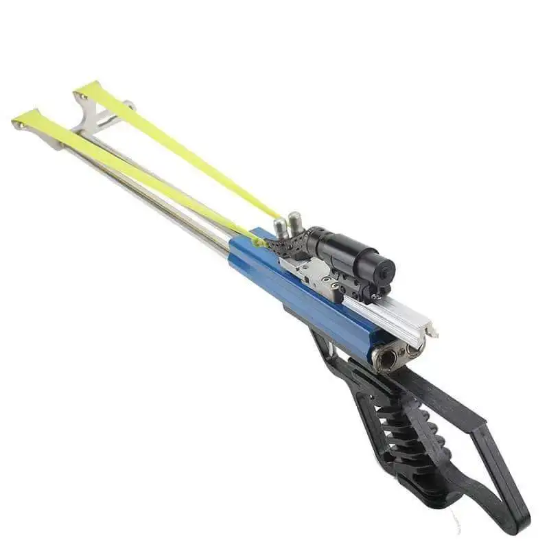 wholesale SlingShot Hunting Precise shot Chinese Professional Slingshot Metal stainless steel shooting steel ball slingshot