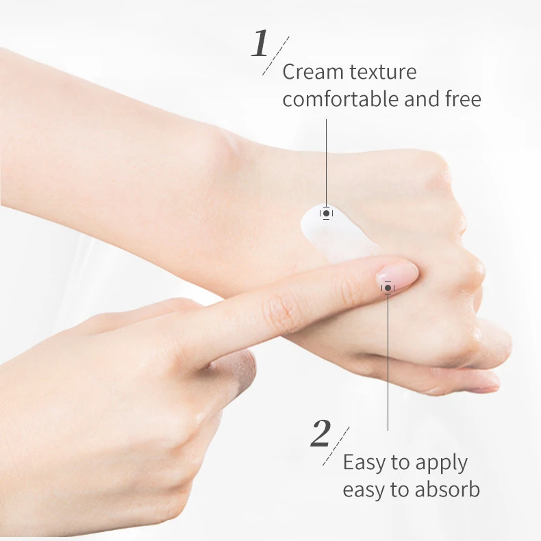 Wholesale Sweet almond cream girl easy exfoliating tender and smooth low MOQ hand cream