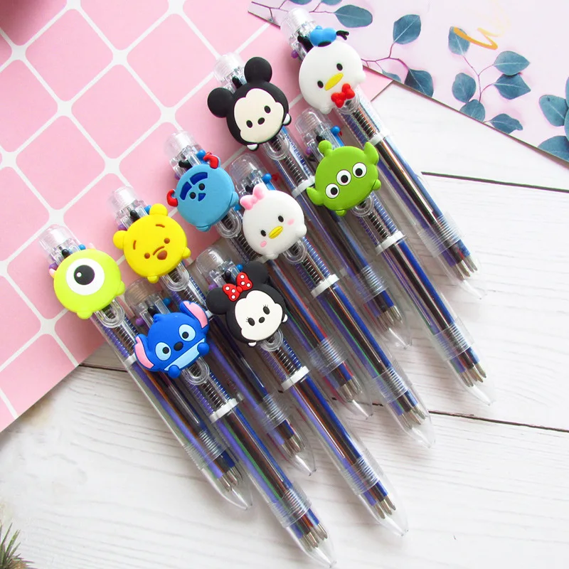 New Marvel Spider Man Iron Man stationery  gel pen cute Silicone doll cartoon student supplies female gift