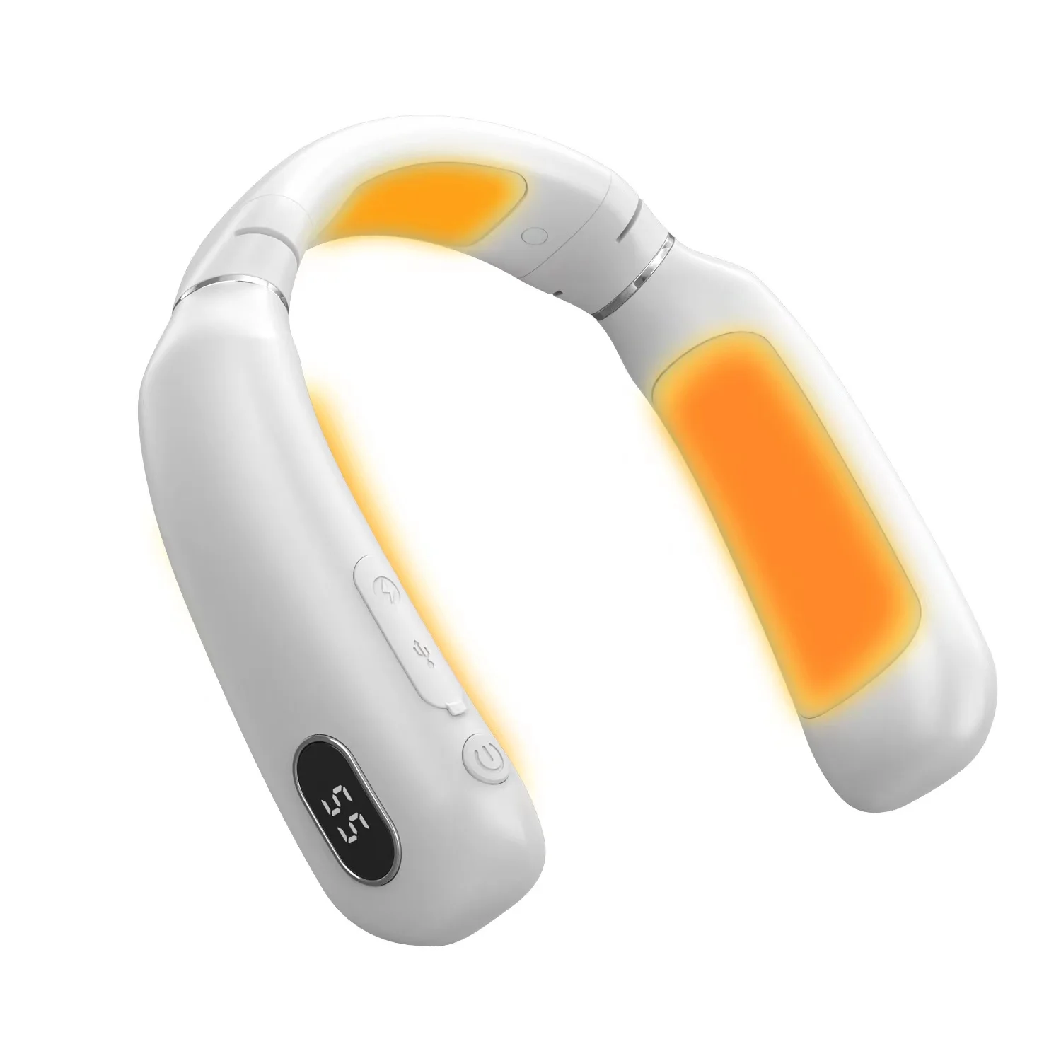 OEM Personal Adjustable Temperature LED Display Hand Warmer Heater USB Rechargeable Neck Warm Heater for Winter