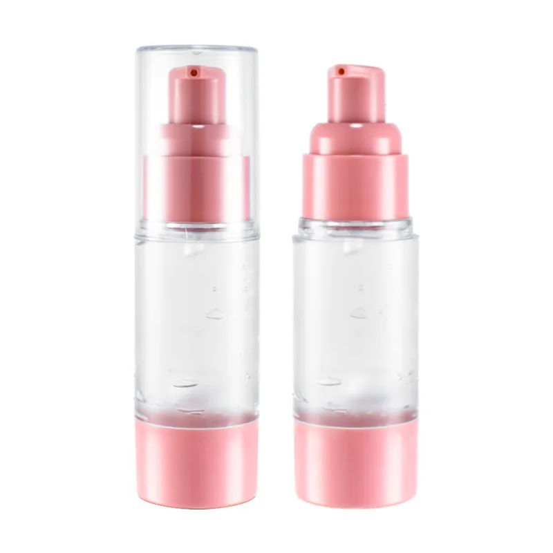 Face Primer Base Custom Private Label Makeup Primer Cream Facial Liquid Makeup Foundation Primer with Black White Pink Bottles