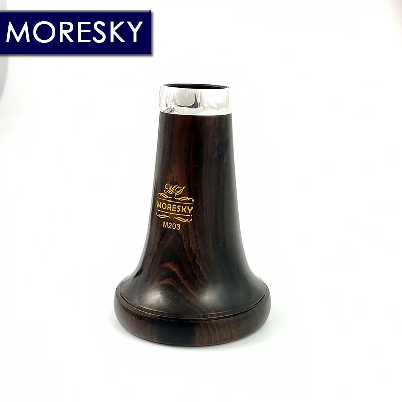 MORESKY Oehler System Clarinet G Tune Ebony Turkish Silver Plated Keys M203