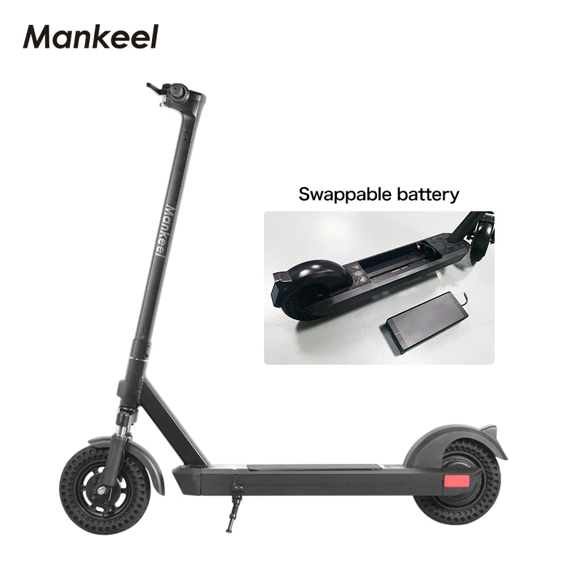  Mankeel 10 дюймов обмена с опушкой ткани нового дизайна хорошего качества нескладной удар 48V электрический-скутер способный преодолевать