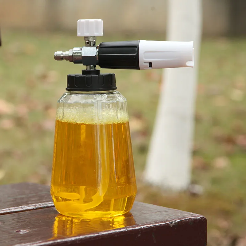 The New Listing Water Pressure Gun And Foam Cannon Wash Car Nickel Plate Snowfoam Lance