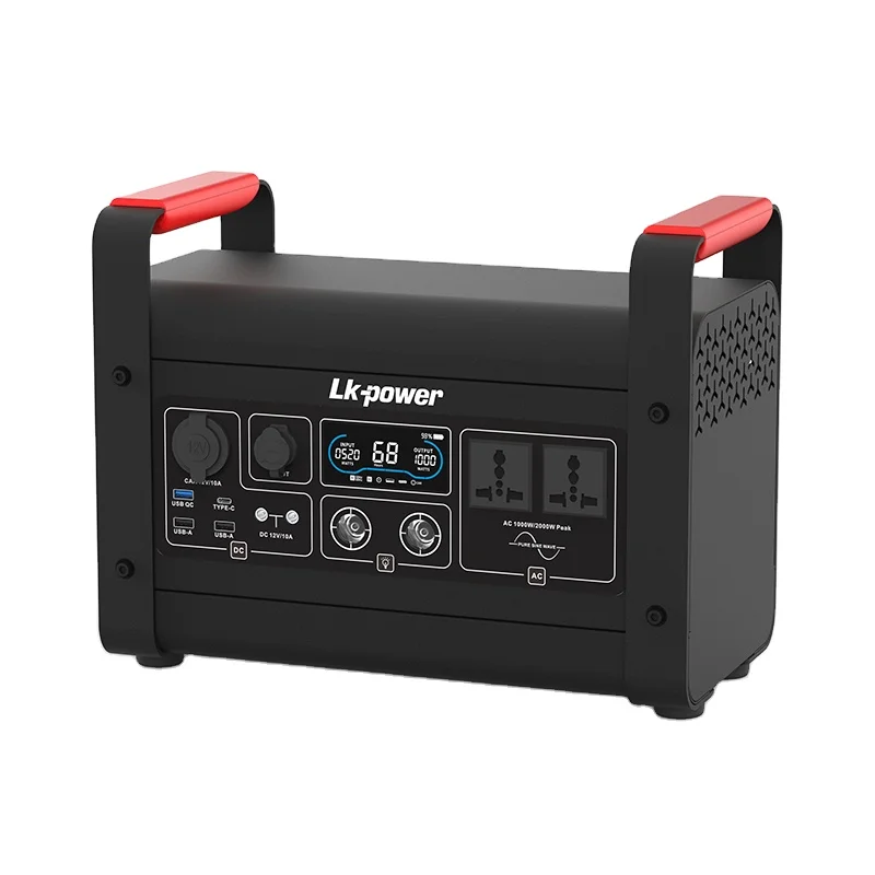 original power station portable 1000w portable solar power station solar generator inverter