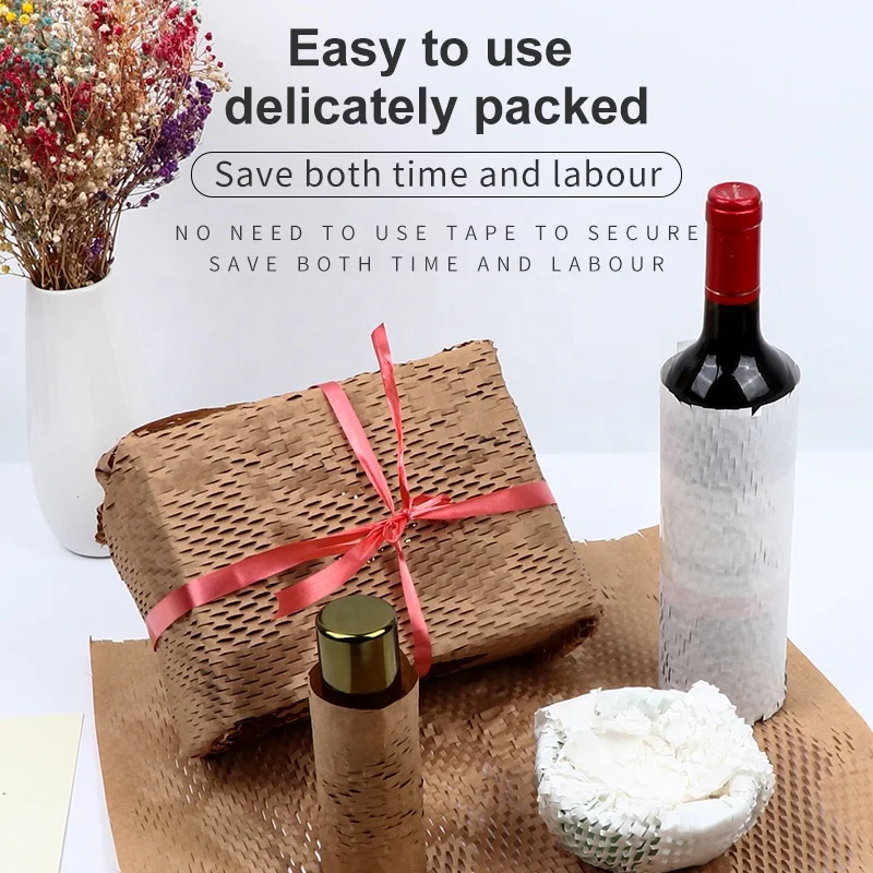 Eco-Friendly Logistics Packaging Material Honeycomb Paper SheetFor Gift Packing