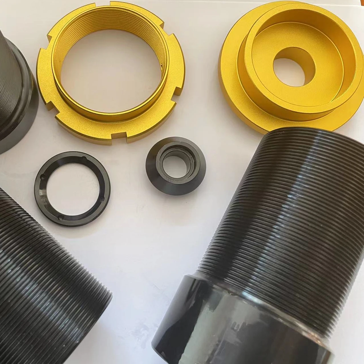 CNC Machining Titanium Fuel Filter Custom CNC Turning Machining Fuel Filter Tubes Precision Parts