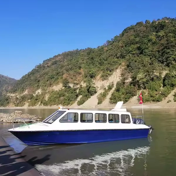 Grandsea 18 мест Стекловолоконная скоростная пассажирская речная лодка для продажи