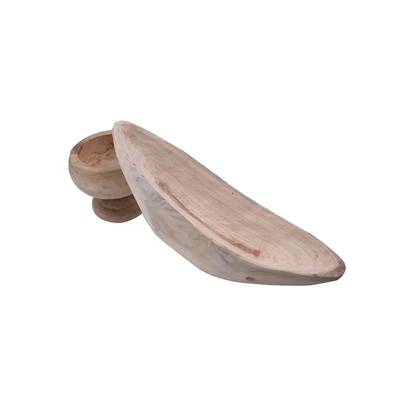 
Custom Handmade Wooden Crafts, wooden tableware for fruit and food 