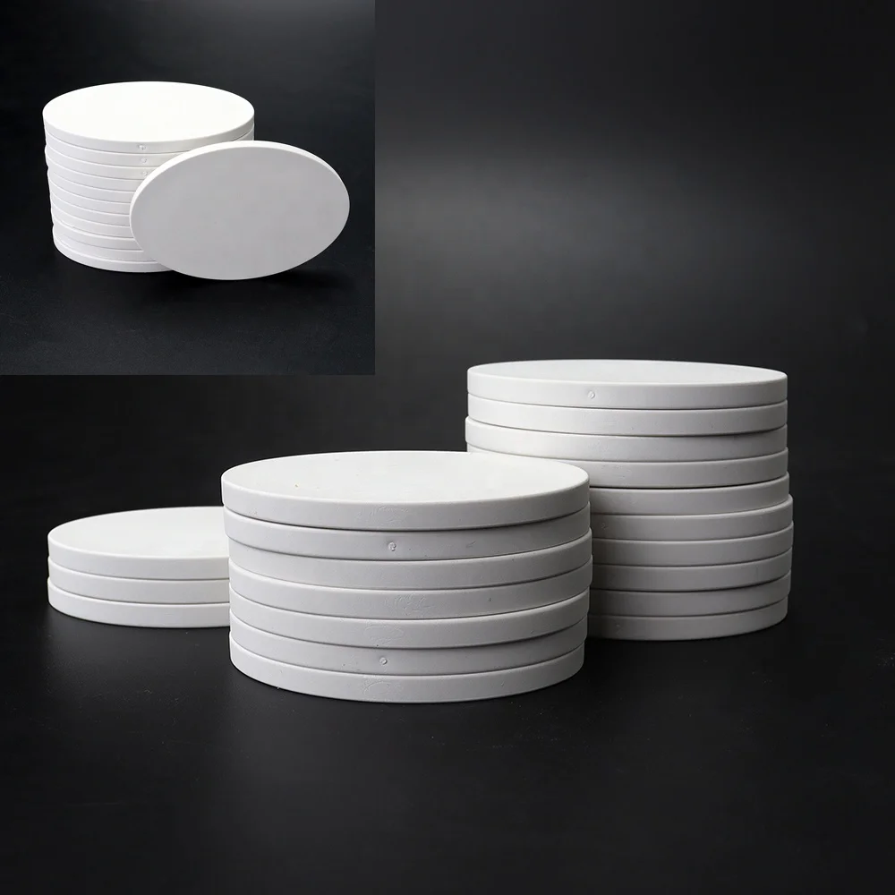 Factory custom oval white ceramic poker chips 94mm blank chip 60g good various designed printable casino grade for gambling game