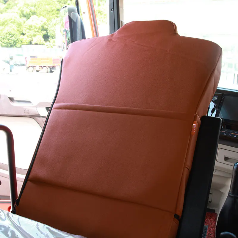 GMC Mitsubishi Hino Isuzu DAF MAN Iveco Renault Luxury Leather Four Seasons Universal Truck Seat Cover