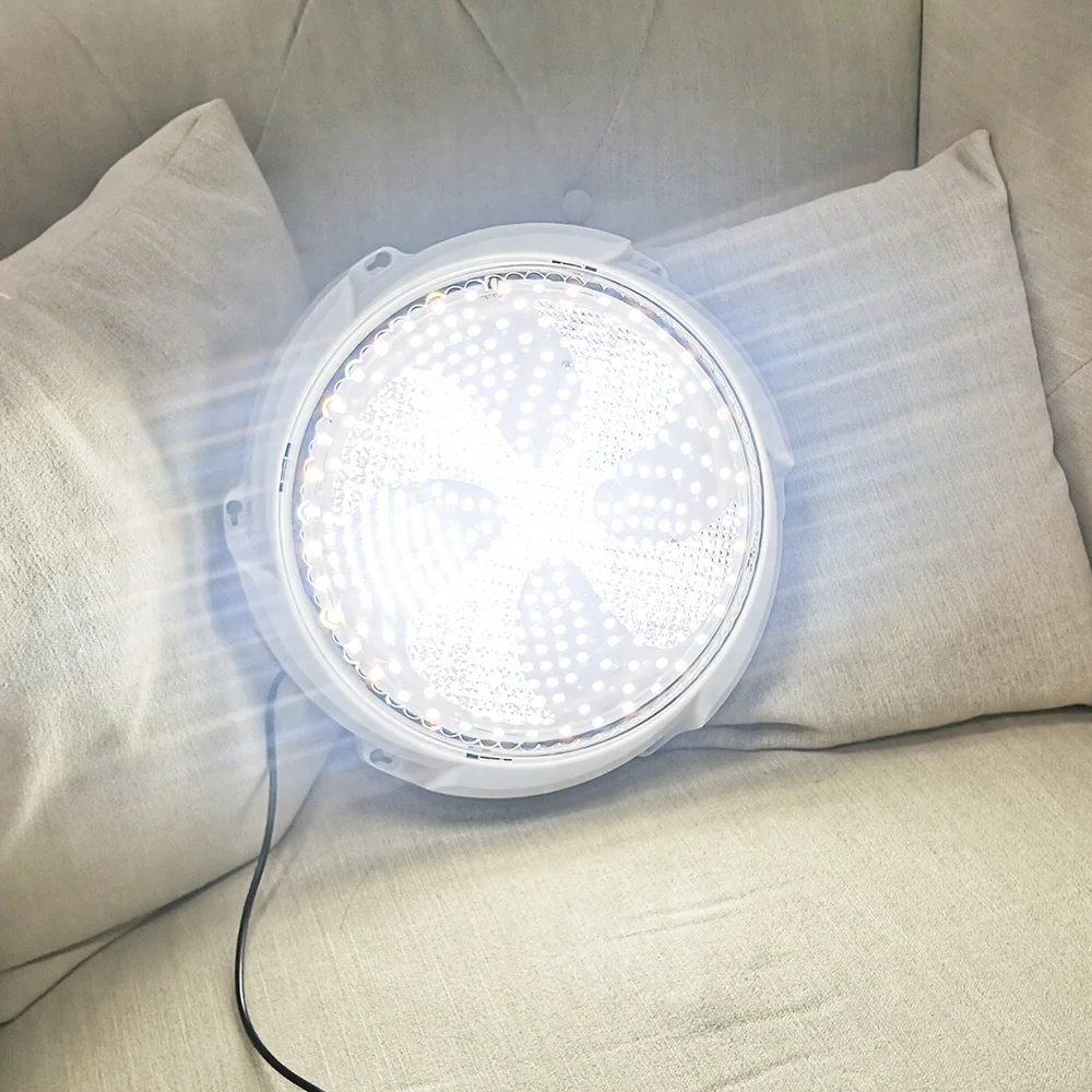 2021 new design high power 100w 200w three light color changeable remote control led solar ceiling light indoor house