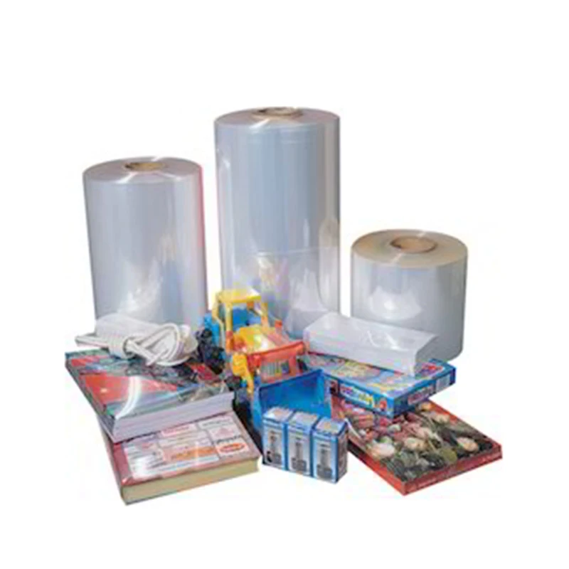 Clear Five Layers Co-extruded Heat Shrinkable Pof Shrink Film for food packing