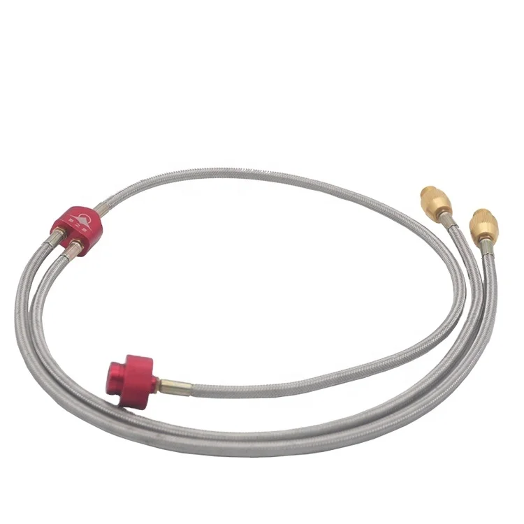 
Outdoor Multi-function Propane Butane Cassette Gas Stove Burner Converter Hose With Two Connectors 